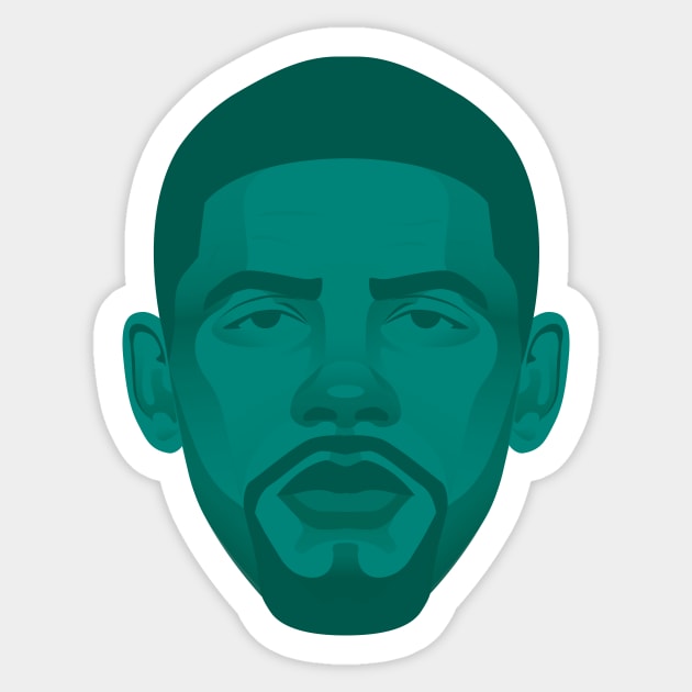 kyrie irving Sticker by blindchocomallow